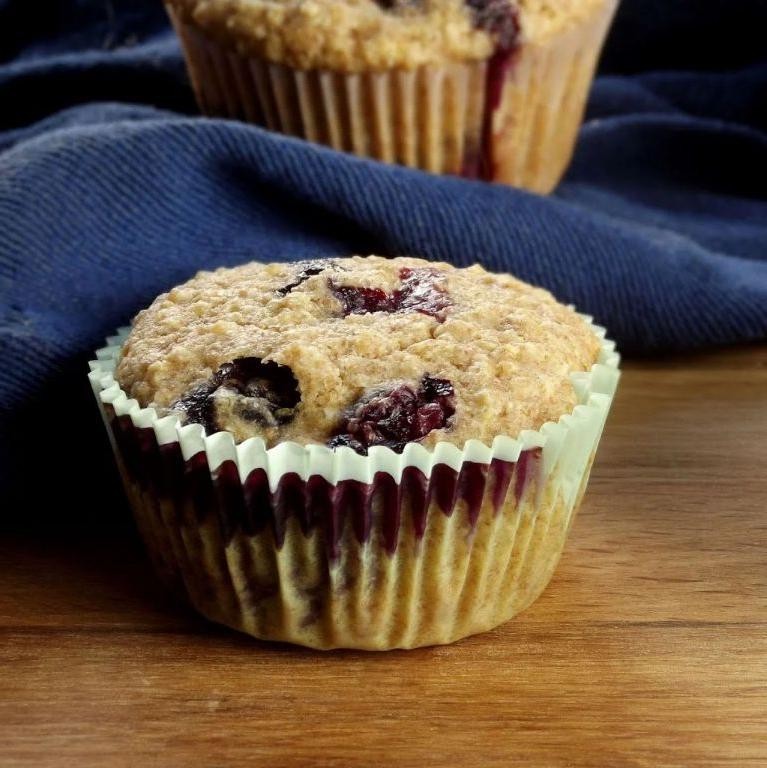 Quinoa Lemon Blueberry Muffins