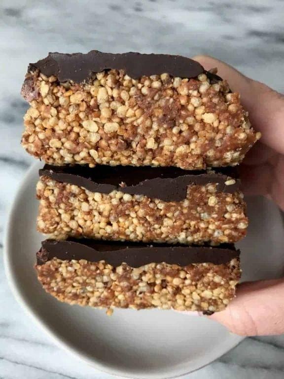 Quinoa Peanut Butter Bars