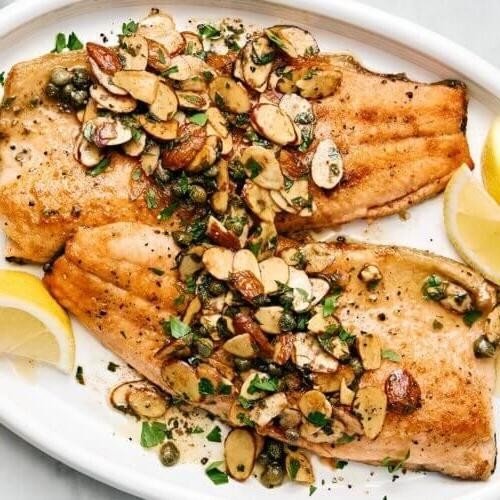 Rainbow Trout Almondine