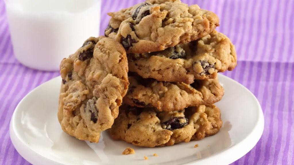 Raisin Bran Low Fat Cookies
