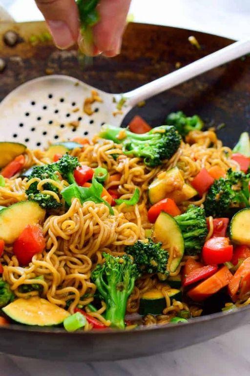 Ramen Stir-Fry with Vegetables