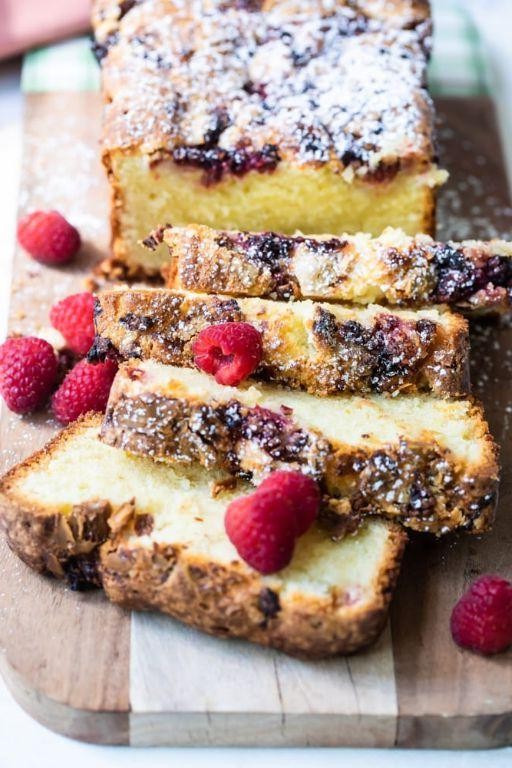 Raspberry Almond Sweet Bread