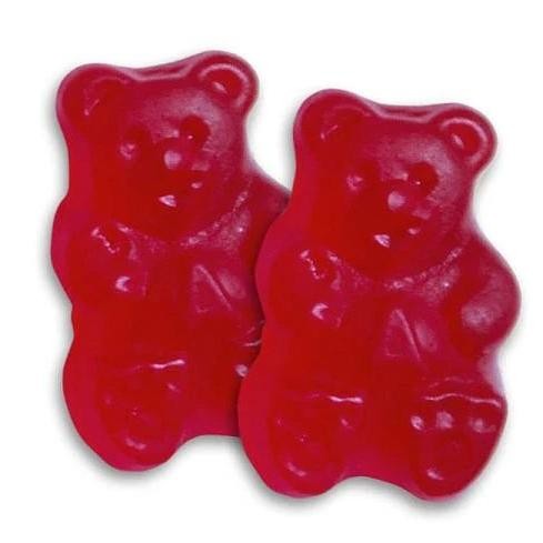 Raspberry Gummy Bears