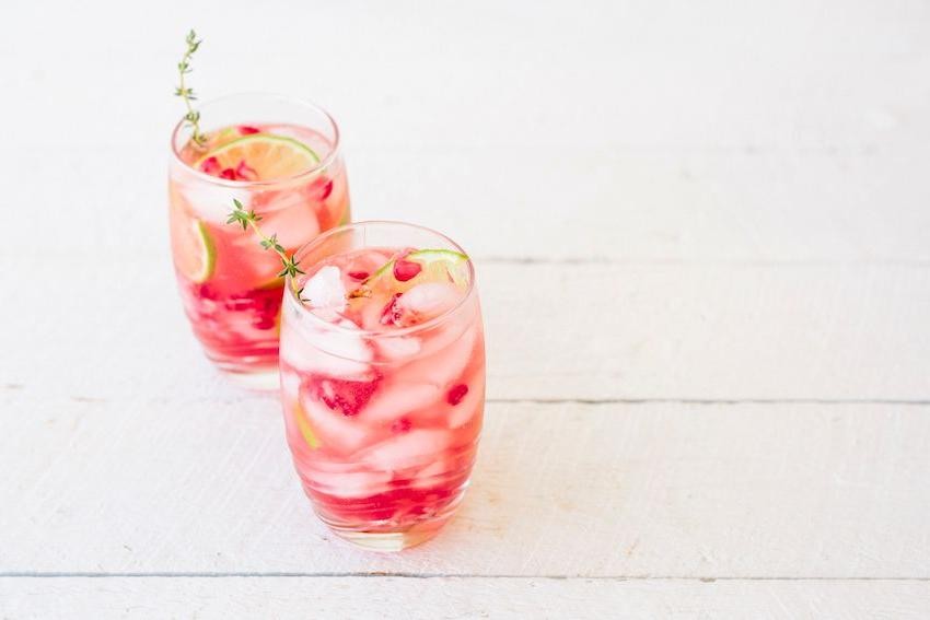 Raspberry Lime Water Kefir