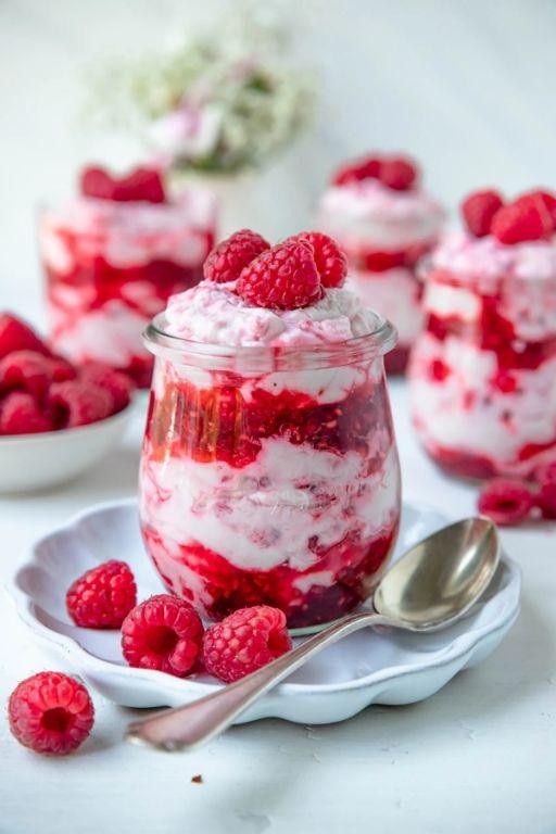 Raspberry Mascarpone Parfait