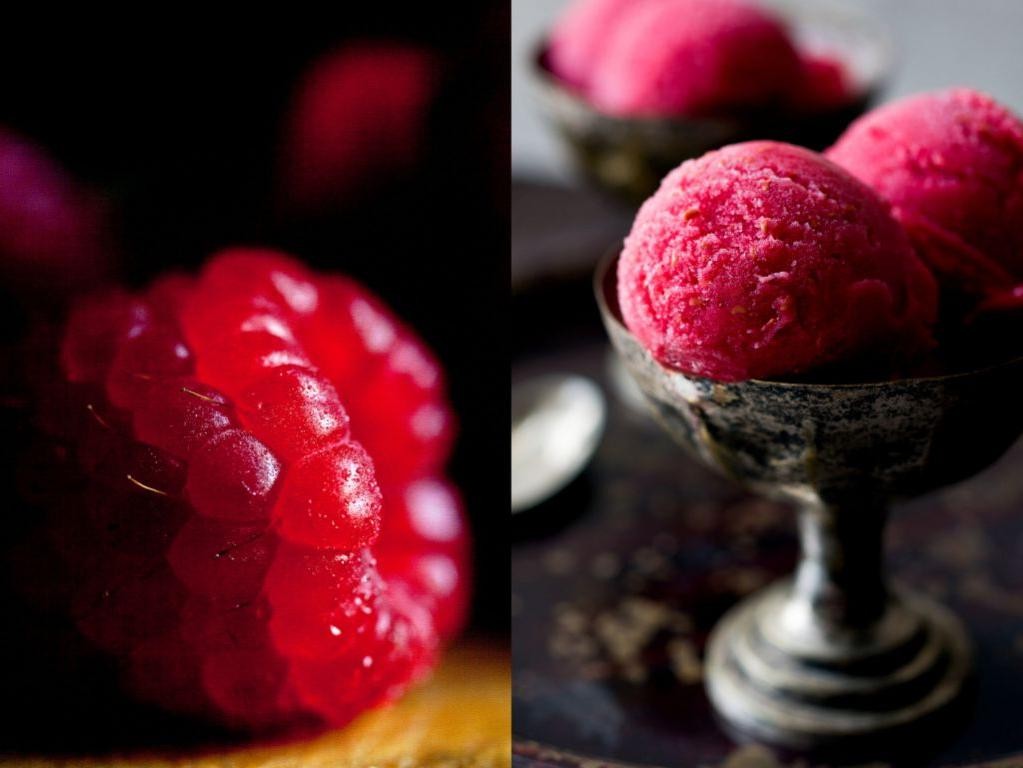 Raspberry Rose Sorbet