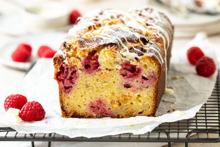 Raspberry and White Chocolate Stollen