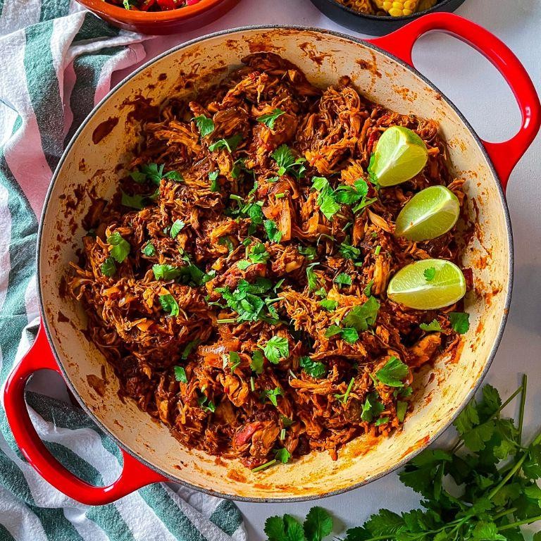 Refreshing Mexican Shredded Chicken Ceviche