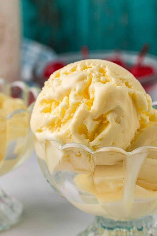 Rich Egg Yolk Ice Cream