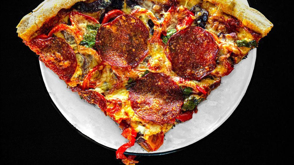 Roasted Pepper and Chorizo Pizza