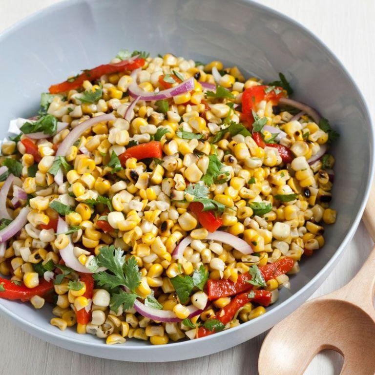 Roasted Pepper and Corn Salad