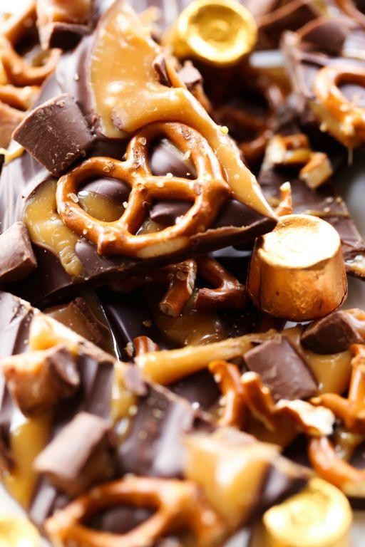 Rolo Chocolate Bark