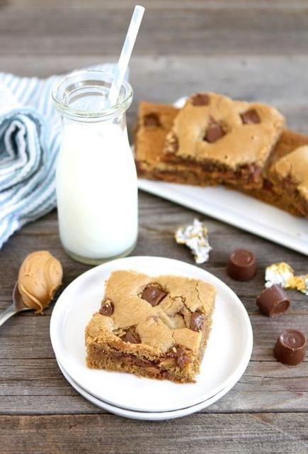 Rolo Peanut Butter Bars