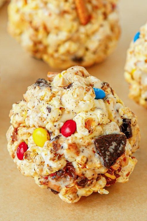 Rolo Popcorn Balls
