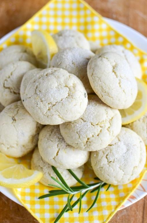Rosemary Olive Oil Cookies