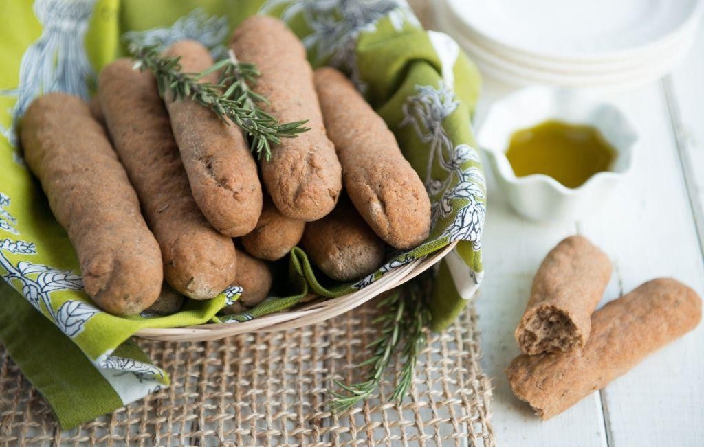 Rosemary Sea Salt Breadsticks