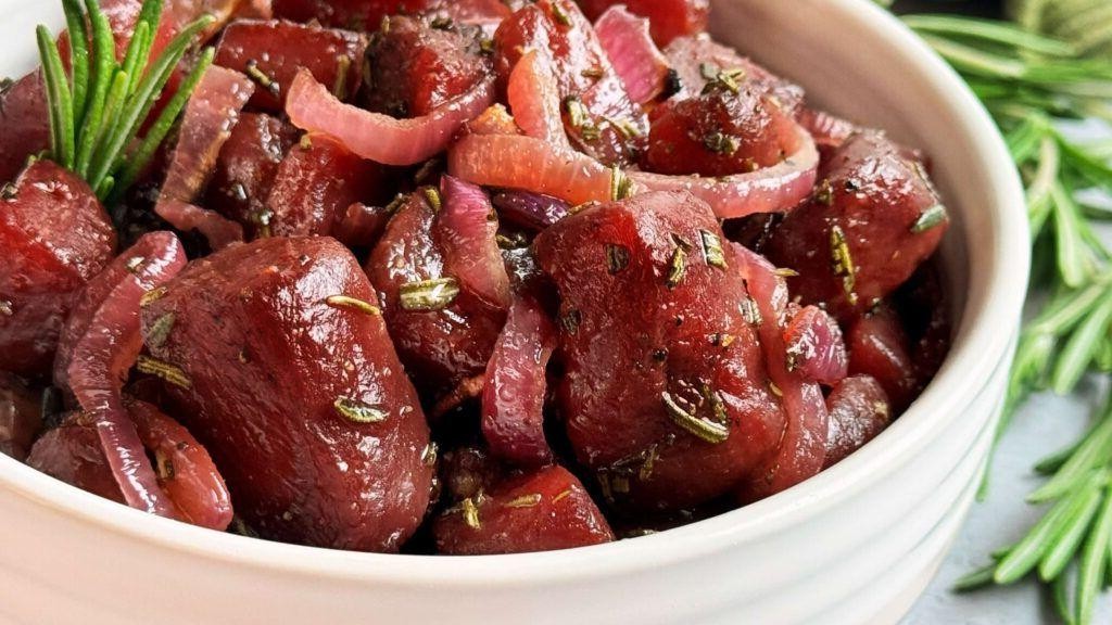 Rosemary and Black Pepper Pickled Beets