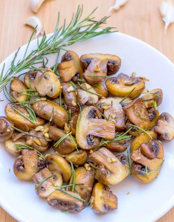 Rosemary and Garlic Sautéed Mushrooms