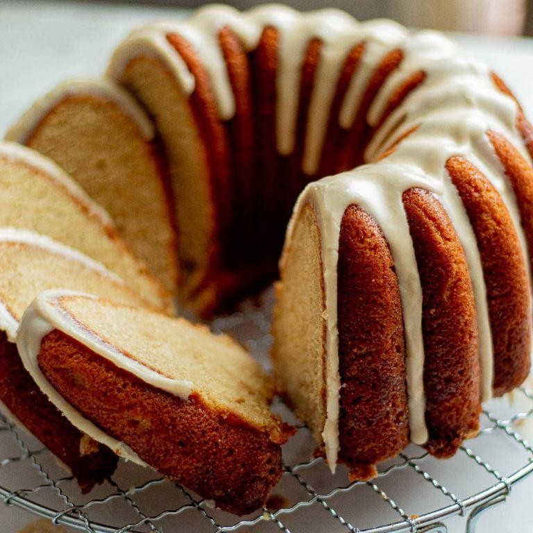 Rum-Soaked Spice Cake with Brown Butter Icing