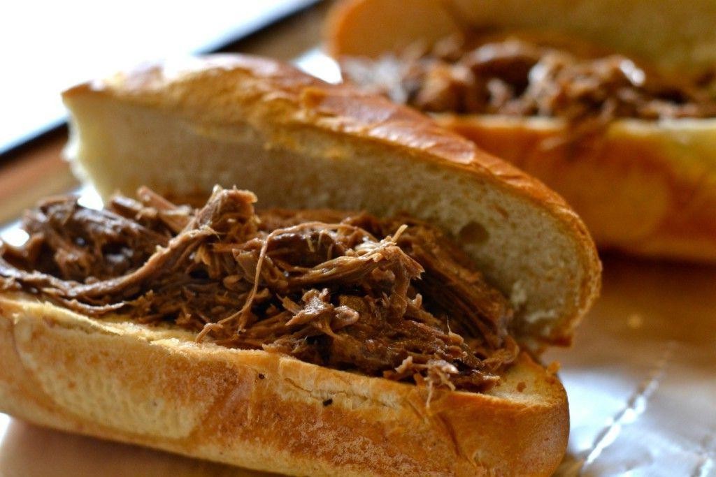 Rump Roast French Dip Sandwiches