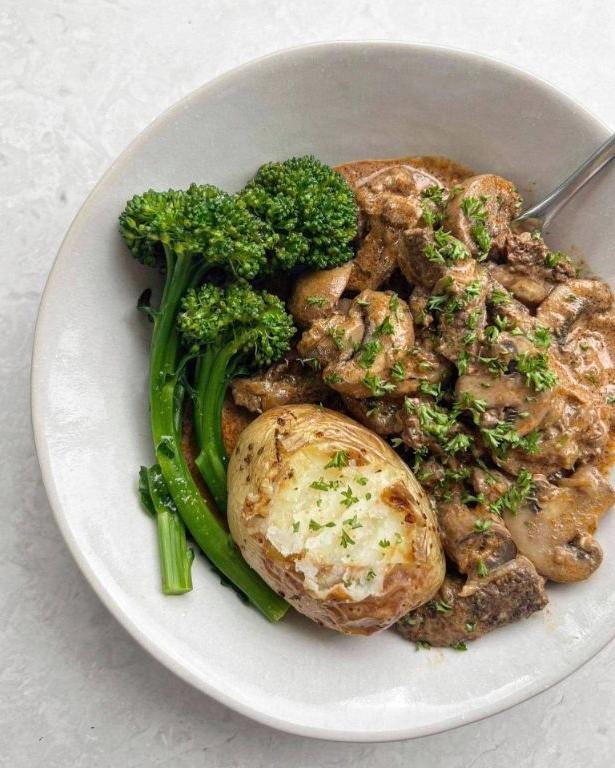 Rump Roast Stroganoff