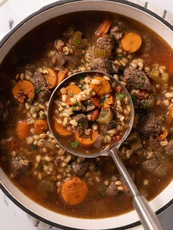 Rump Roast and Barley Stew