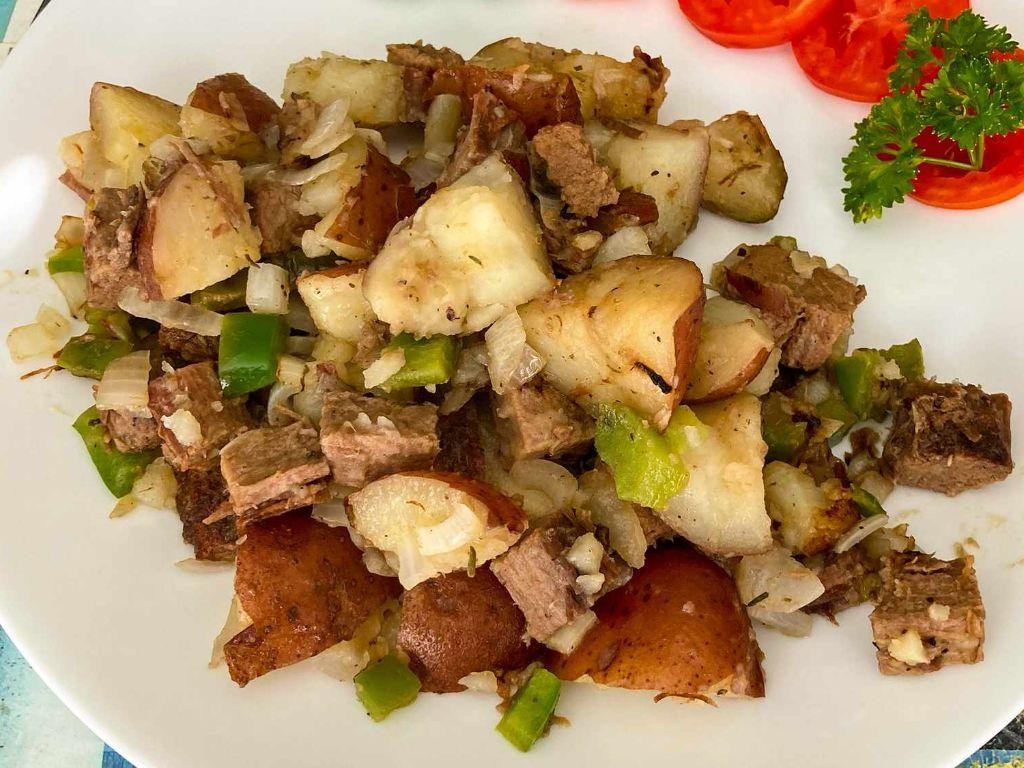 Rump Roast and Potato Hash