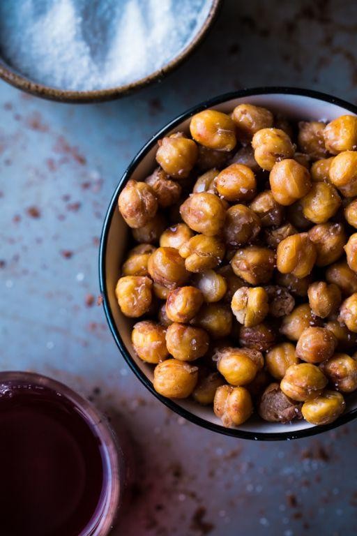 Salt and Vinegar Chickpea Snacks
