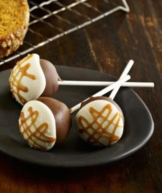Salted Caramel Cake Pops