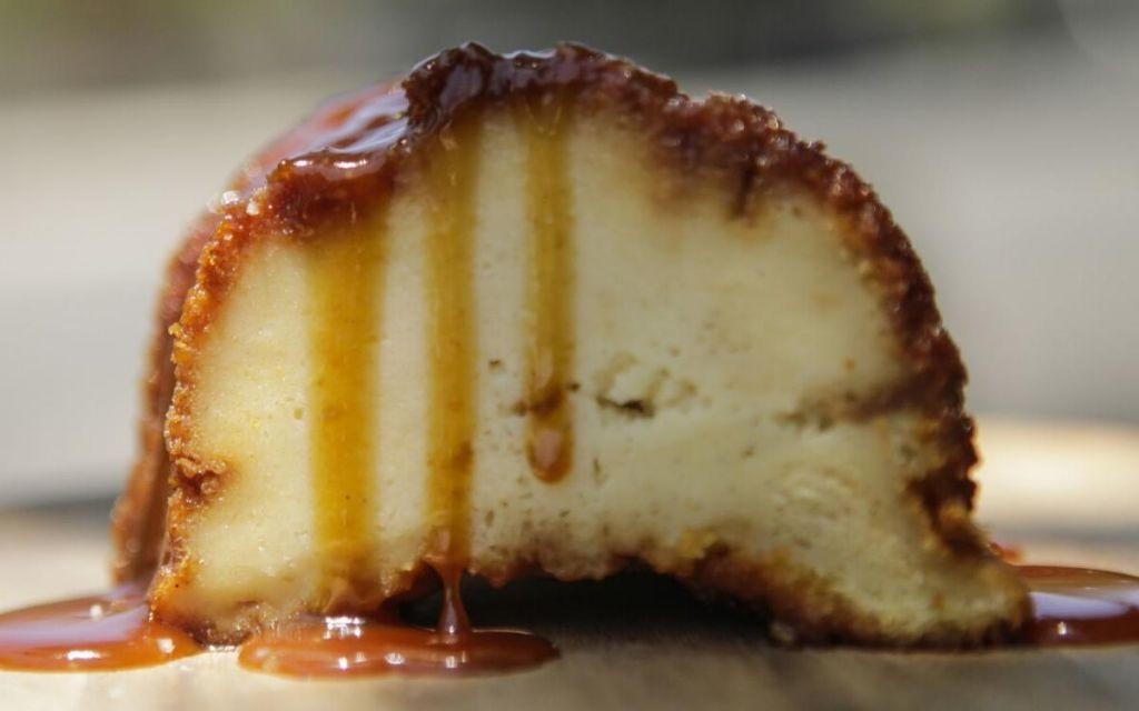 Salted Caramel Crown Bread Pudding