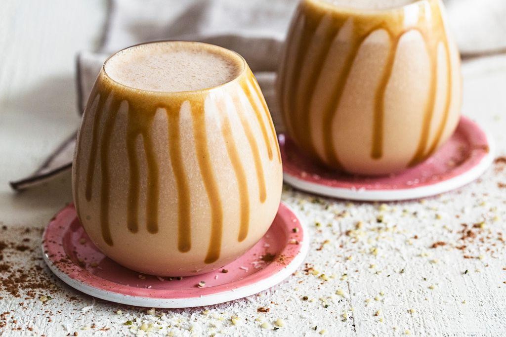 Salted Caramel Peanut Butter Smoothie