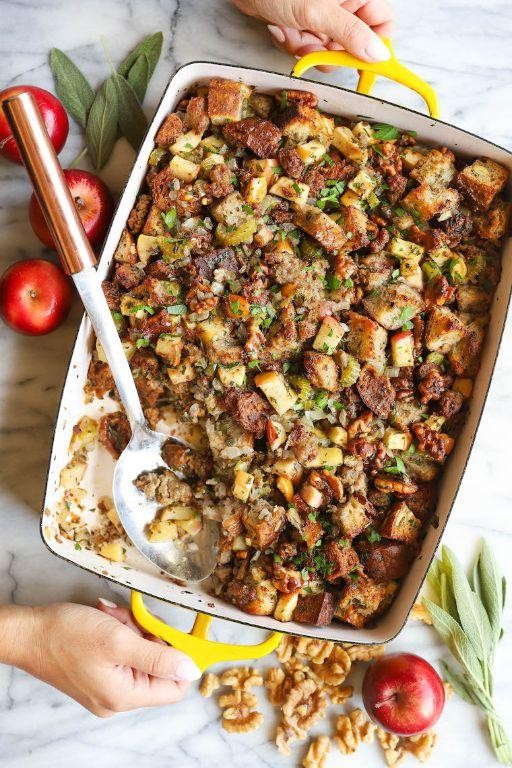 Sausage and Apple Stovetop Stuffing