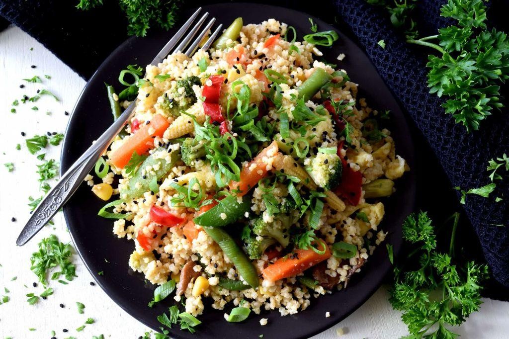 Savory Millet and Vegetable Stir-Fry