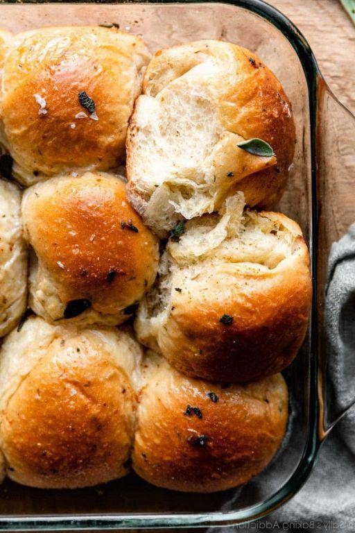 Savory Sage Dinner Rolls