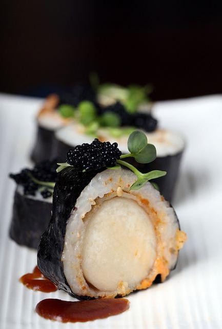 Scallop Sushi Rolls