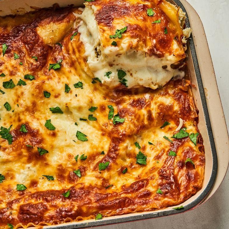 Seafood Lasagna Casserole