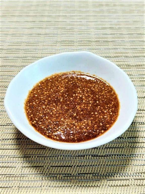 Sesame Tonkatsu Sauce with Toasted Seeds