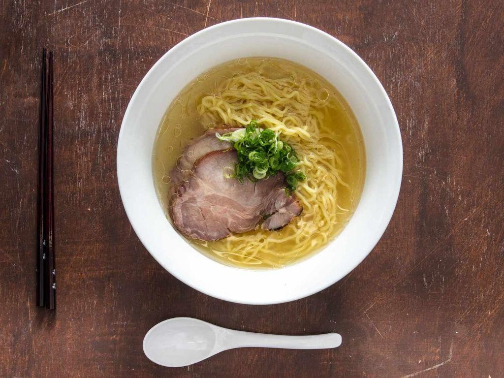 Shio Ramen with Chicken Broth