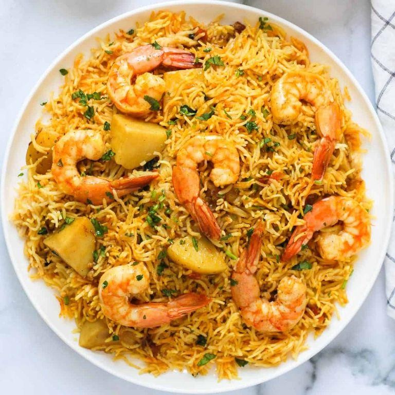 Shrimp Biryani