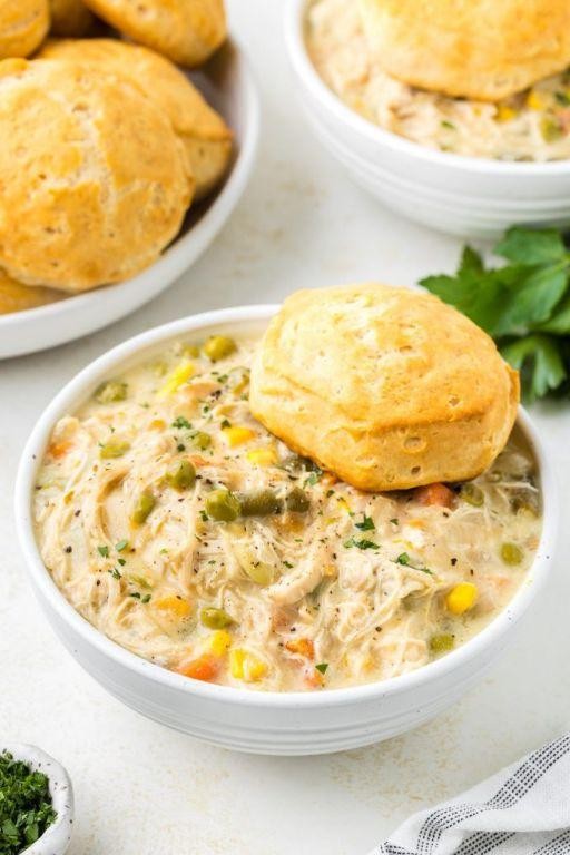 Simple Semi-Homemade Chicken Pot Pie