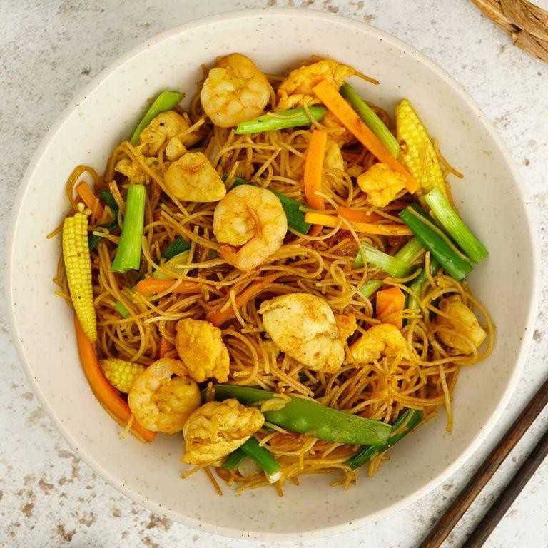 Singapore Noodle Chow Mein