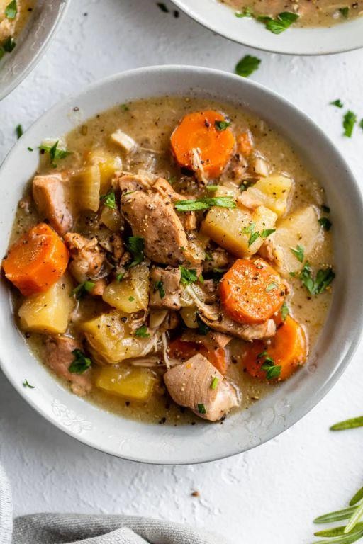 Slow Cooker Chicken and Potato Stew