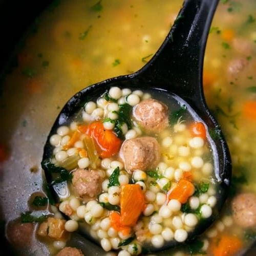 Slow Cooker Italian Wedding Soup