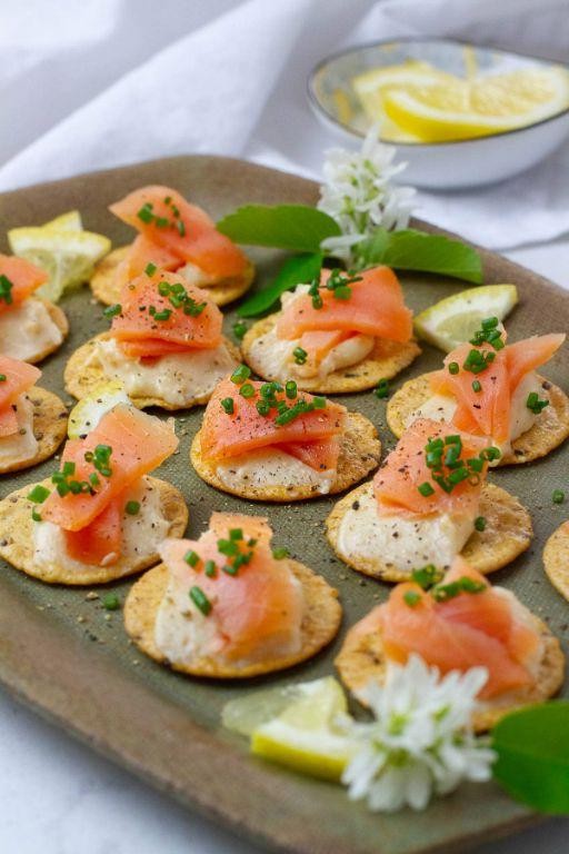 Smoked Salmon Canapés
