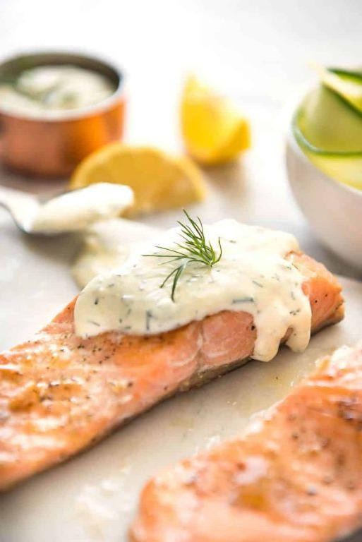 Smoked Salmon Dill Cream Sauce