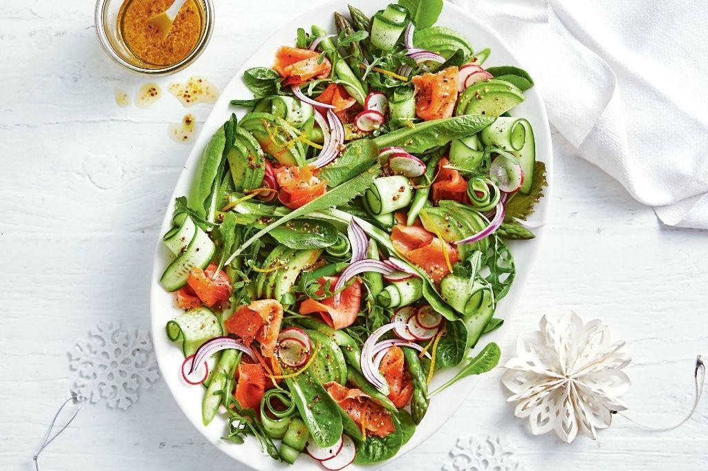 Smoked Trout and Avocado Salad