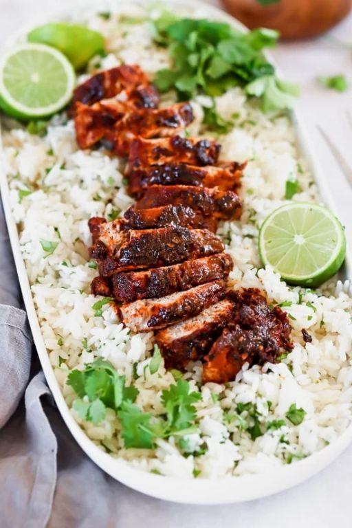 Smoky Mexican Pork Loin with Adobo Rub