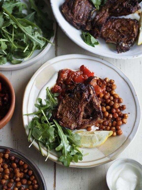 Smoky Paprika Air Fryer Lamb Chops