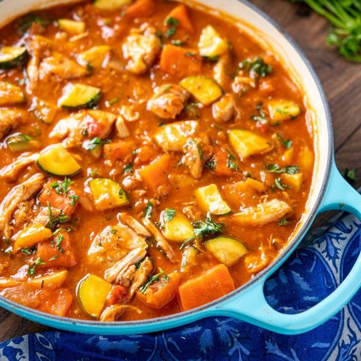 Smoky Paprika Chicken and Potato Slow Cooker Meal