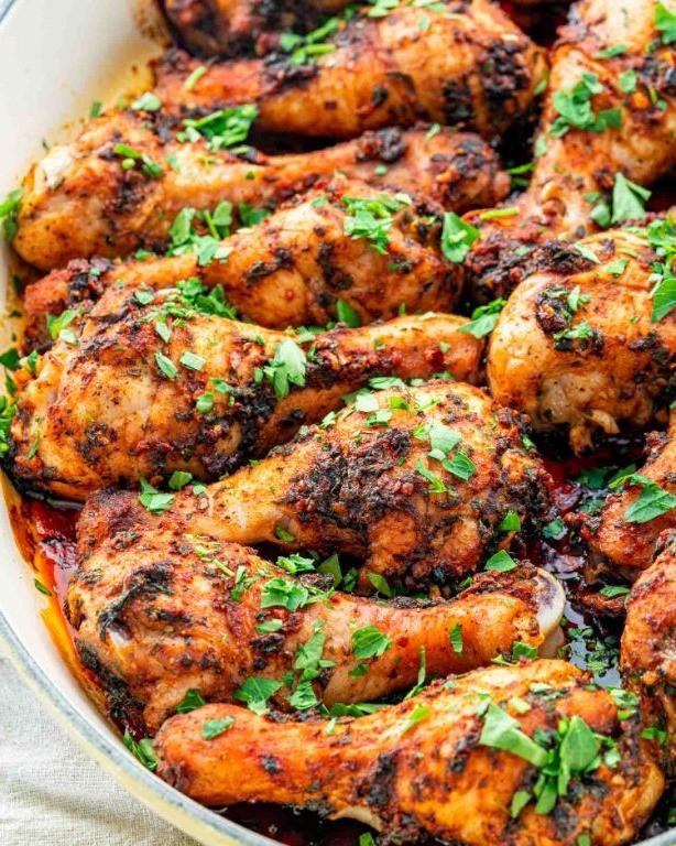 Smoky Paprika Crockpot Chicken Legs